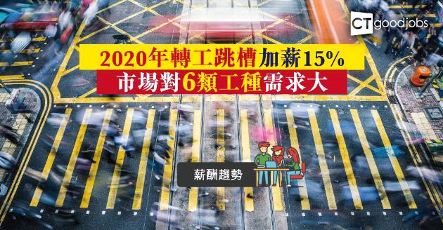 【薪酬趨勢】轉工跳槽加薪15%  市場對6類工種需求大 