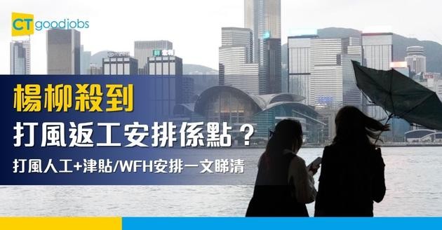 【打風返工】楊柳殺到！如打八號風球返工點安排？颱風後幾耐要返工？返工人工/打風津貼/WFH安排一文睇清
