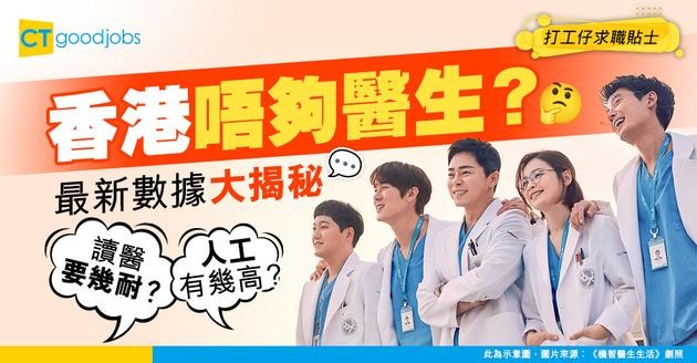 【香港註冊醫生人數2025】香港好多醫生？其實原來一啲都唔足夠 即睇成為醫生的資格及薪酬人工
