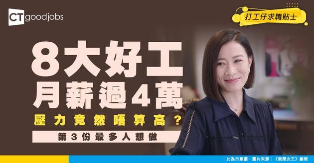 【筍工認證】月薪逾4萬元！盤點8種人工高、壓力低職業