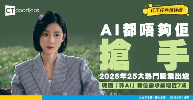 【職場趨勢】2026年最Hit職業榜出爐 LinkedIn爆冷：「非AI」呢個職位需求暴增69%！