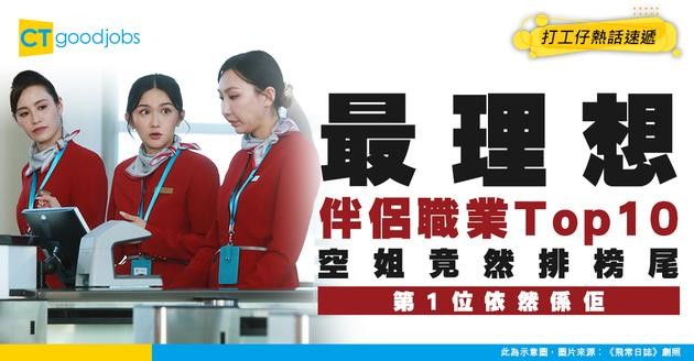 【魅力大洗牌】日本票選「最理想伴侶職業」！空姐暴跌至榜尾？Top 10榜首竟然係佢