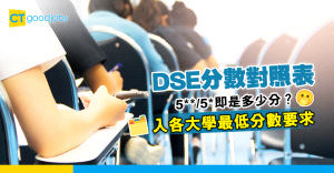 【DSE計分2025】分數對照表！5**/5*即是多少分？入各大學最低分數要求