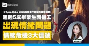【00後搵工好大壓力？】超過5成畢業生因搵工出現情緒問題 臨床心理學家︰或因「自我效能感」影響