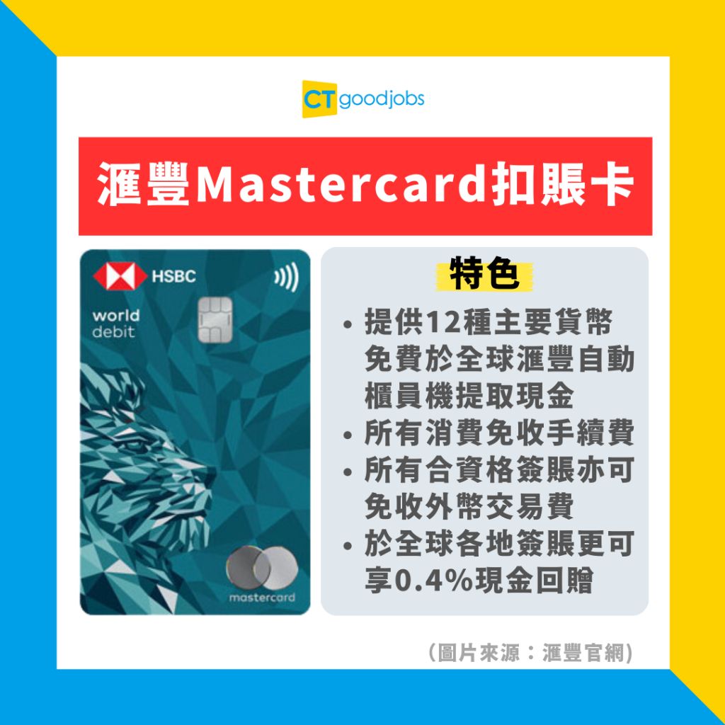 扣賬卡2025丨Debit Card邊張好？】甚麼是扣賬卡？與提款卡/信用卡有甚麼分別？精選扣賬卡介紹及詳細比較