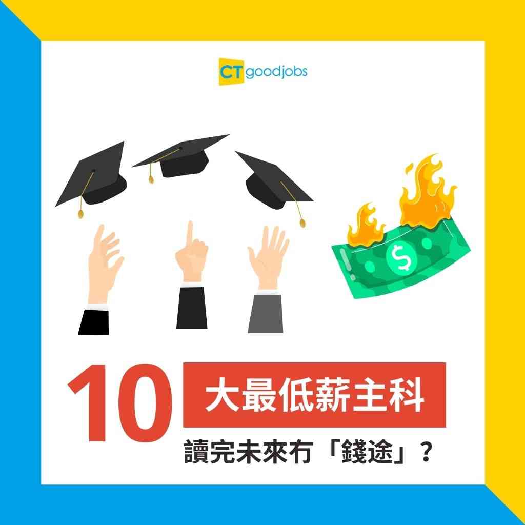 大學選科】讀咩科未來冇「錢途」？盤點10大最低薪主科6學科與藝術相關！