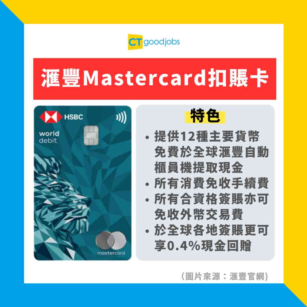 扣賬卡2025丨Debit Card邊張好？】甚麼是扣賬卡？與提款卡/信用卡有甚麼分別？精選扣賬卡介紹及詳細比較