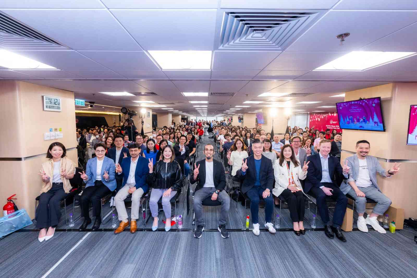 實踐「健康長久好生活」 AIA關顧員工及社會打造成三連冠年度僱主