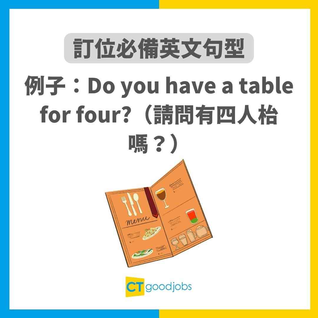 英文點餐貼士】10大句型教你用英文訂位、向店員點餐及結賬