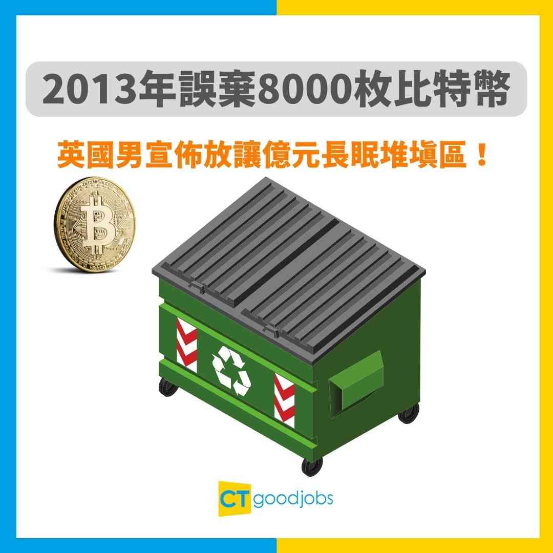 天大失誤】2013年誤棄8000枚比特幣多次申請挖掘垃圾場不果英國男宣佈放棄爭取讓億元長眠堆填區！