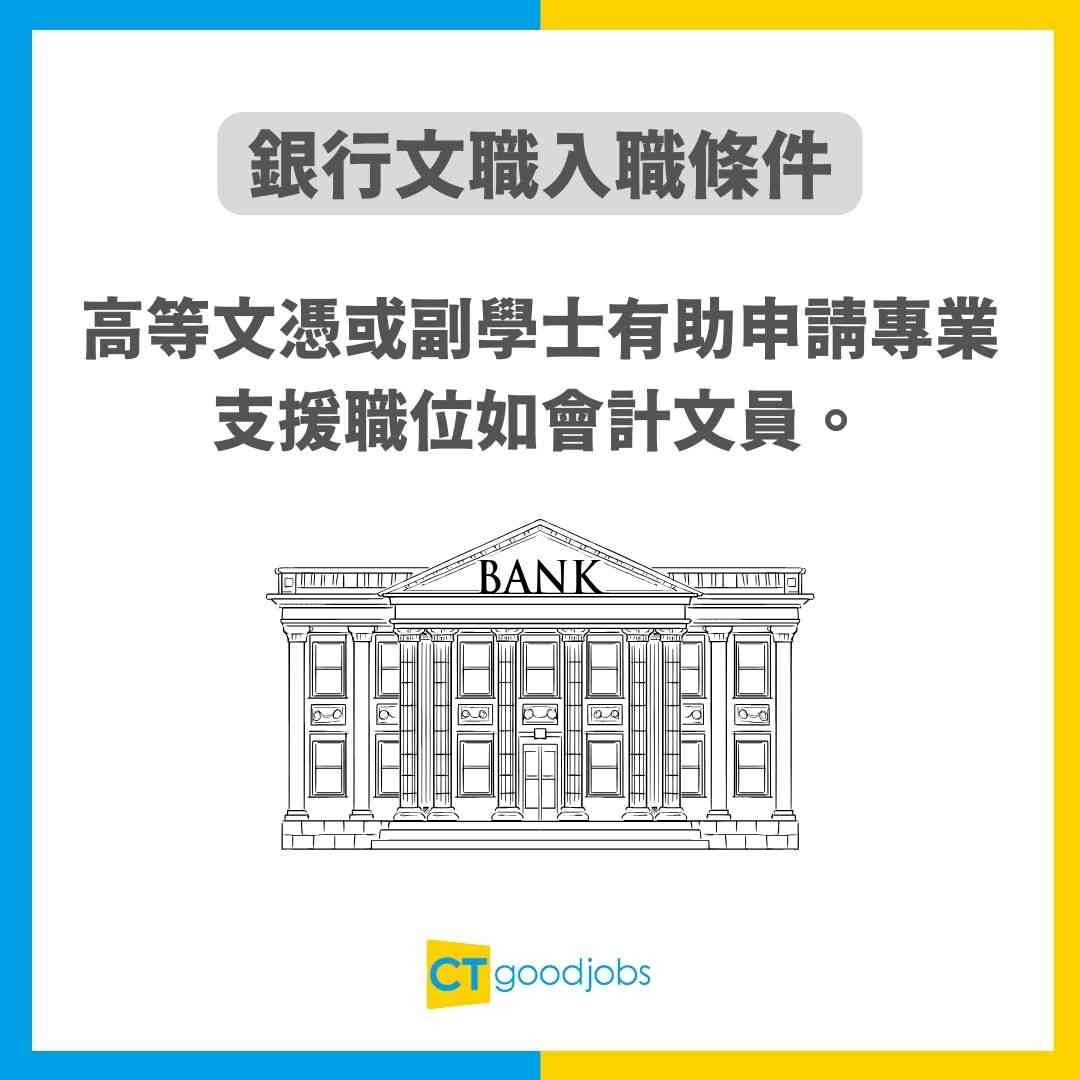 銀行文職入行2025】文員人工幾多？銀行Back Office好唔好做？學歷要求＋工作內容入行攻略！