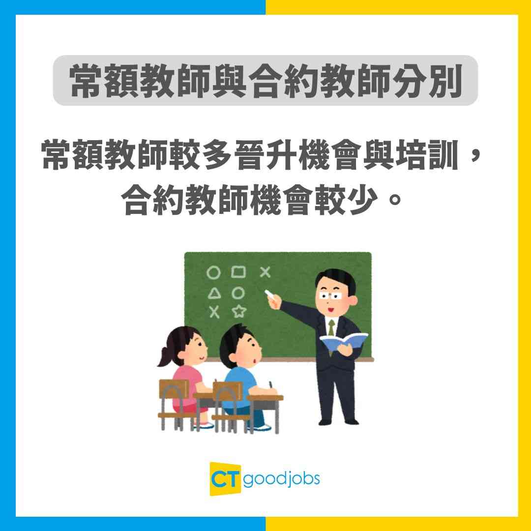常額教師入職要求、人工一覽】常額、合約老師有咩分別？教師都可以係公務員？