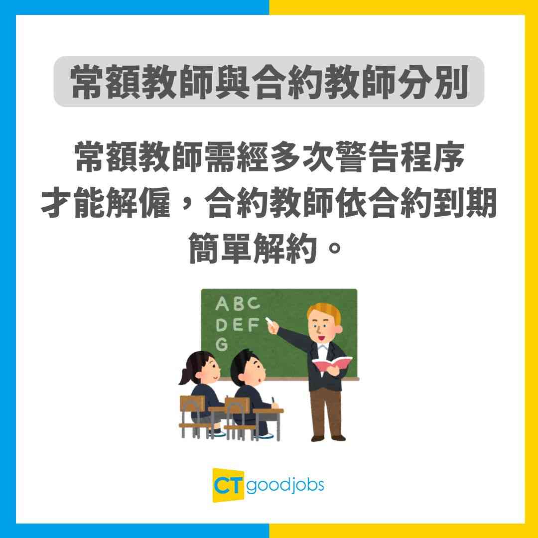 常額教師入職要求、人工一覽】常額、合約老師有咩分別？教師都可以係公務員？